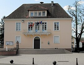 The town hall in Habsheim