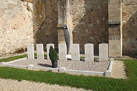 Tombes des aviateurs de la RAF.