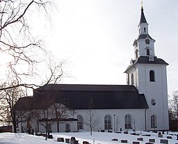 Säbrå kyrka i februari 2006