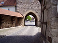 Hauptstraße und Stadttor