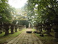 Date's Tomb in Mt. Dainenji 大年寺山の伊達家墓所