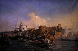 Visite de Napoléon III à Brest par Auguste Mayer