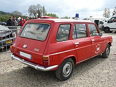 Une Simca 1100 Break.