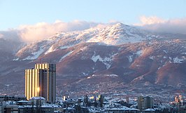 De Vitosja vanuit Sofia