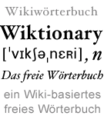 Wiktionary, „das freie Wörterbuch“