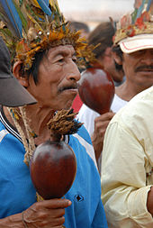 Chamã guarani.