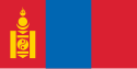 Flag of Mongolia.