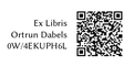 Exlibris mit Link zu weiteren Informationen