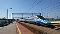 Pendolino at the Włoszczowa - North train station