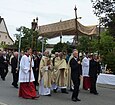 Procession de la Fête-Dieu à Reichenau en Allemagne en 2011.