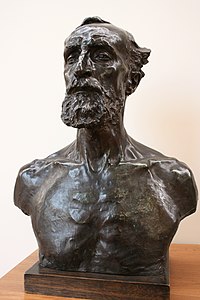 Auguste Rodin, Buste de Jules Dalou (1883).