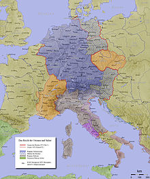 Sankta Imperio en la jaroj 972–1032, en la tempo de sia plej granda gloro kaj floro