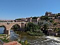 Toledo-West mit Martinsbrücke und Kloster San Juan de los Reyes