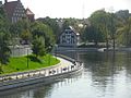 New embankments on the river