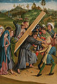 Johann Koerbecke, Marienfelder Altar, Christ carrying the cross, 1443-1556/7