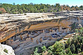 Cliff Palace, at Mesa Verde