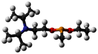 Ball and stick model of QL