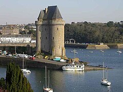 La tour Solidor, à Saint-Servan.