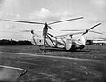 Cierva Air Horse sur le tarmac des usines Vickers-Armstrongs de Southampton (Septembre 1948).