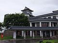 城郭風の田舎館村役場