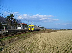 車站遠景(2007年1月)