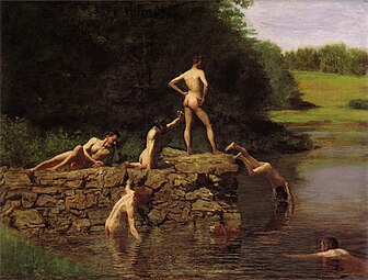 The Swimming Hole, 1885 musée Amon Carter, Fort Worth