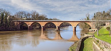 Reyniès - Le pont sur le Tarn (Bridge on Tarn river)