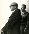 With Yitzhak Rabin, 1966