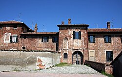 Skyline of Castello d'Agogna