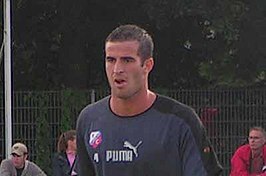 Di Tommaso op een training van FC Utrecht in augustus 2005