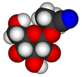 Linamarin (space-filling model)