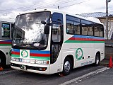 貸切車も日野車が増えている（日野・メルファ7） 2928