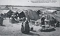 Le pardon de Sainte-Anne-la-Palud : campement des marchands de boissons (carte postale ND Photo).