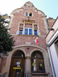 Hôtel des Postes (1898), 121 B, avenue de la Gare[81].