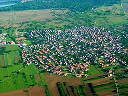 Skyline of Wyhl am Kaiserstuhl