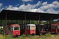 Polski: Stare tramwaje (sieć zlikwidowana w 1971). Čeština: Staré tramvaje (síť zrušená roku 1971). English: Old trams (network closed in 1971).