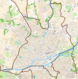 ورزشگاه استاد دو لا بوژوار در Nantes واقع شده