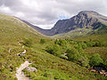 Ben Nevis (1.344 m) mendia.