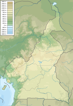 Location of Lake Ejagham in Cameroon.