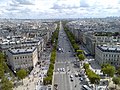 Avenue des Champs-Élysées view from Arc de Triomphe