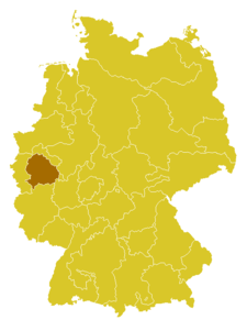 Arcidiecéze kolínská Erzbistum Köln (něm.) na mapě