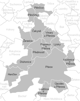 Přerov - Localizazion