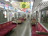 御堂筋線31601Fの車内