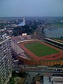 Stade Félix Houphouët-Boigny à Abidjan, Côte d'Ivoire (Vue aérienne)