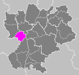 Arrondissement di Saint-Étienne – Localizzazione