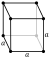 Cubic crystal structure for fluorin