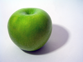 A green apple