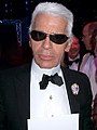 Karl Lagerfeld in augustus 2005 geboren op 10 september 1933