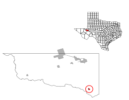 Grandfalls – Mappa