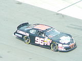 Setzer at Bristol in March 2009 driving the No. 96 Dodge for Bob Keselowski